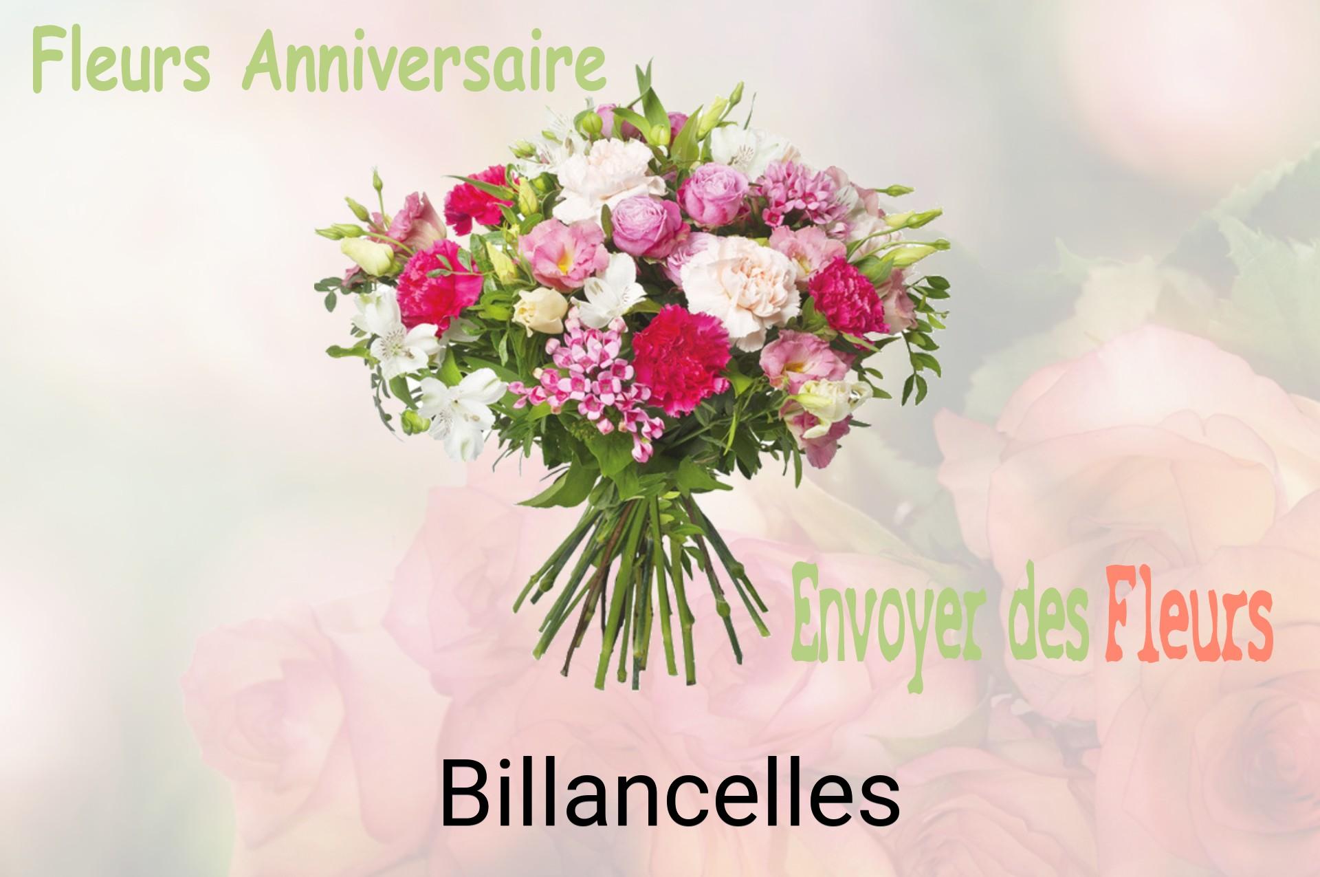 Bouquet de fleurs d’anniversaire livré à Billancelles